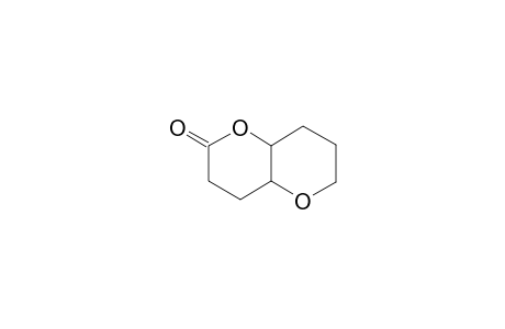 Pyrano[3,2-b]pyran-2(3H)-one, hexahydro-, cis-