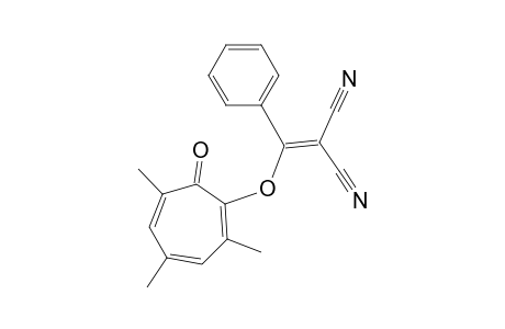 [ALPHA-(2,4,6-TRIMETHYL-7-OXO-1,3,5-CYCLOHEPTATRIEN-1-YLOXY)-BENZYLIDENE]-PROPANEDINITRILE