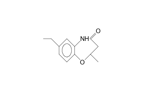 2-Ethyl-6-methyl-6,7-dihydro-9H-5-oxa-9-azabenzocyclohepten-8-one