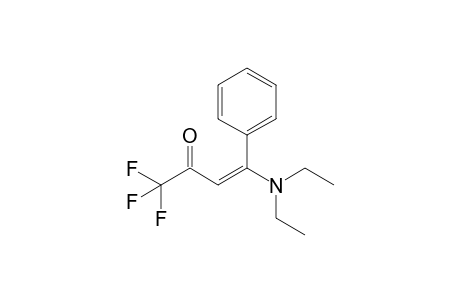 (E)-4-DIETHYLAMINO-1,1,1-TRIFLUORO-4-PHENYL-3-BUTEN-2-ONE