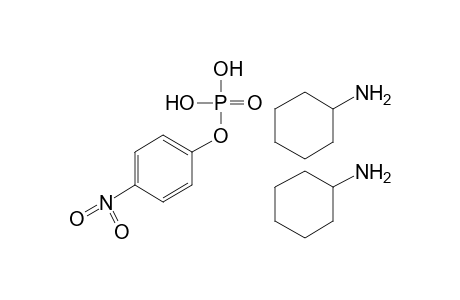 PHOSPHORIC ACID, MONO(p-NITROPHENYL) ESTER, COMPOUND WITH CYCLOHEXYLAMINE (1:2)