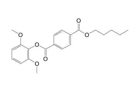 Terephthalic acid, 2,6-dimethoxyphenyl pentyl ester