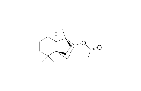 8-Acetoxyjunicedranol (2,2,6,7-Tetramethyltricyclo[5.2.2.0(1,6)]undecane-8-yl acetate)