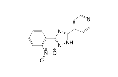 5-(o-nitrophenyl)-3-(4-pyridyl)-s-triazole