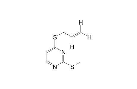 4-(allylthio)-2-(methylthio)pyrimidine