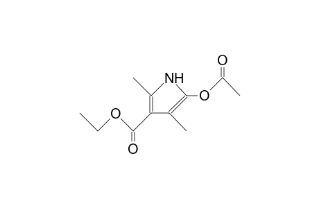 2,4-DIMETHYL-5-HYDROXYPYRROLE-3-CARBOXYLIC ACID, ETHYL ESTER,ACETATE (ESTER)
