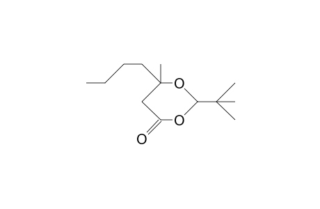 2(R)-tert-Butyl-6(S)-butyl-6(S)-methyl-1,3-dioxan-4-one