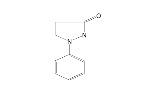 5-methyl-1-phenyl-3-pyrazolidinone