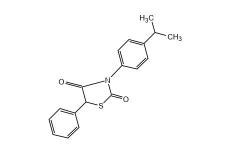 3-(p-cumenyl)-5-phenyl-2,4-thiazolidinedione