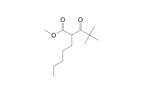 3-Oxo-2-n-pentyl-4,4-dimethylpentanoic acid, methyl ester