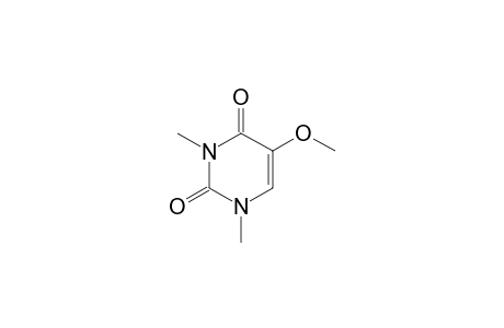 2,4(1H,3H)-Pyrimidinedione, 5-methoxy-1,3-dimethyl-