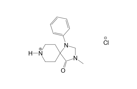 3-methyl-1-phenyl-1,3,8-triazaspiro[4.5]decan-4-one, monohydrochloride