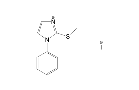 2-(methylthio)-1-phenylimidazole, monohydroiodide