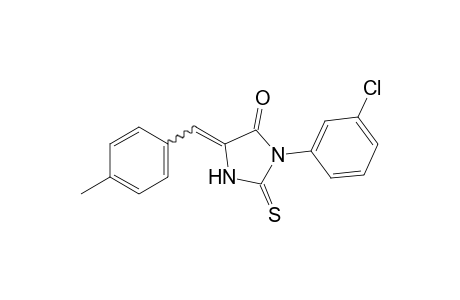 3-(m-Chlorophenyl)-5-(p-methylbenzylidene)-2-thiohydantoin