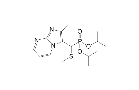 3-[di(propan-2-yloxy)phosphoryl-(methylthio)methyl]-2-methylimidazo[1,2-a]pyrimidine