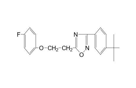 3-(p-tert-butylphenyl)-5-[2-(p-fluorophenoxy)ethyl]-1,2,4-oxadiazole