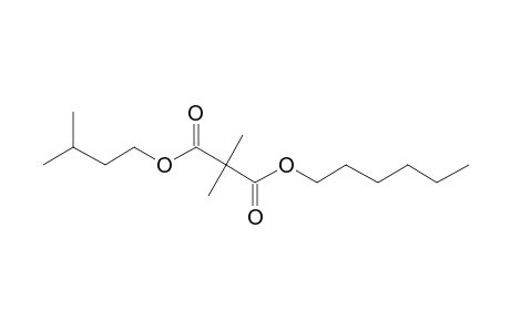 Dimethylmalonic acid, hexyl 3-methylbutyl ester