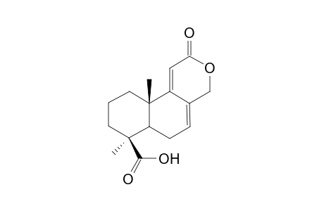 (4bS,8S)-4b,8-Dimethyl-3-oxo-3,4b,5,6,7,8,8a,9-octahydro-1H-2-oxa-phenanthrene-8-carboxylic acid