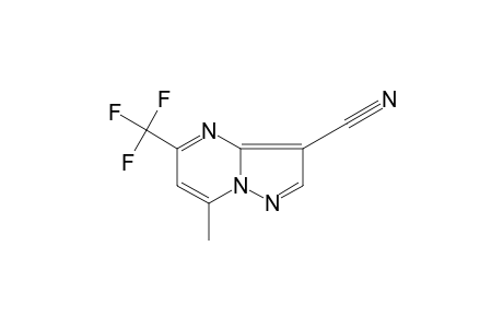 7-methyl-5-(trifluoromethyl)pyrazolo[1,5-a]pyrimidine-3-carbonitrile