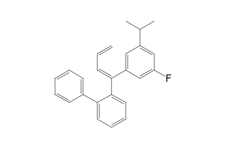 1,1'-Biphenyl, 2-[1-[3-fluoro-5-(1-methylethyl)phenyl]-1,3-butadienyl]-, (E)-