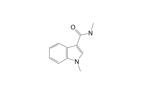 1-Methyl-1H-indole-3-carboxamide, N-methyl