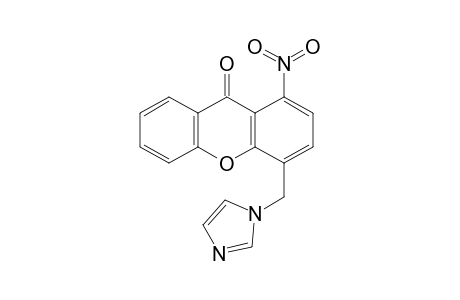 4-(1-imidazolylmethyl)-1-nitro-9-xanthenone