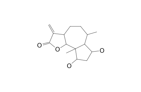 Azuleno[4,5-b]furan-2(3H)-one, decahydro-7,9-dihydroxy-6,9a-dimethyl-3-methylene-, [3aS-(3a.alpha.,6.beta.,6a.alpha.,7.alpha.,9.alpha.,9a.beta.,9b.alpha.)]-