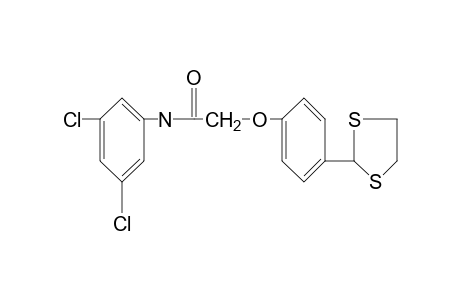 3',5'-dichloro-2-[p-(1,3-dithiolan-2-yl)phenoxy]acetanilide