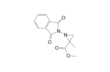 2-METHYL-1-PHTHALIMIDO-2-AZIRIDINECARBOXYLIC ACID, METHYL ESTER