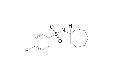 p-bromo-N-cycloheptyl-N-methylbenzenesulfonamide