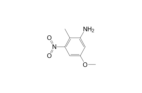 Benzenamine, 5-methoxy-2-methyl-3-nitro-