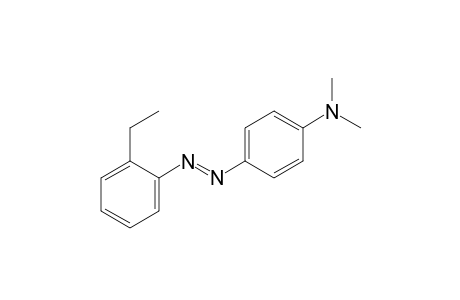 N,N-dimethyl-4-[(o-ethylphenyl)azo]aniline