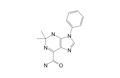 6-CARBAMOYL-2,2-DIMETHYL-9-PHENYL-2,3-DIHYDROPURINE