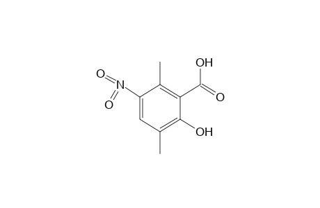 3,6-dimethyl-5-nitrosalicylic acid