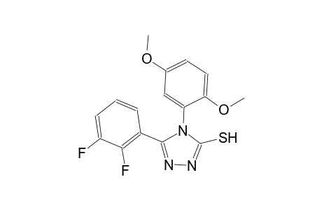 4H-1,2,4-triazole-3-thiol, 5-(2,3-difluorophenyl)-4-(2,5-dimethoxyphenyl)-