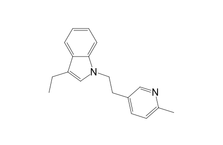 1H-Indole, 3-ethyl-1-[2-(6-methyl-3-pyridinyl)ethyl]-