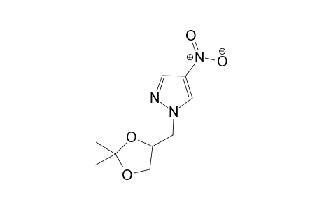 1-[(2,2-dimethyl[1,3]dioxolan-4-yl)methyl]-4-nitro-1H-pyrazole