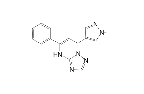 [1,2,4]Triazolo[1,5-a]pyrimidine, 4,7-dihydro-7-(1-methyl-1H-pyrazol-4-yl)-5-phenyl-