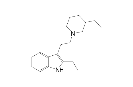 DECARBOMETHOXY-TETRAHYDRO-SECODINE;2-ETHYL-3-[2-(3-ETHYL-PIPERIDINE)-ETHYL]-INDOLE