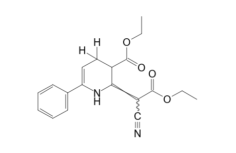 3-CARBOXY-alpha-CYANO-3,4-DIHYDRO-6-PHENYL-delta2(1H),alpha-PYRIDINEACETIC ACID, DIETHYL ESTER