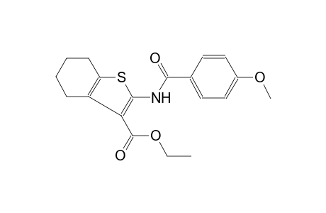 Ethyl 2-[(4-methoxybenzoyl)amino]-4,5,6,7-tetrahydro-1-benzothiophene-3-carboxylate