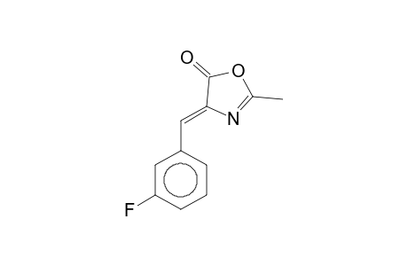 4-(3-Fluorobenzylidene)-2-methyl-5-oxazolone