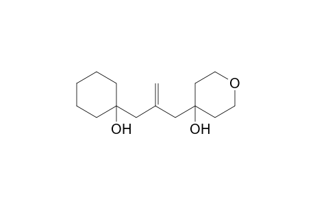4-[2-[(1-hydroxycyclohexyl)methyl]allyl]tetrahydropyran-4-ol
