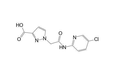 1H-pyrazole-3-carboxylic acid, 1-[2-[(5-chloro-2-pyridinyl)amino]-2-oxoethyl]-