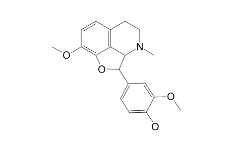 2-Methoxy-4-{2A,3,4,5-tetrahydro-8-methoxy-3-methyl-2H-furo[2,3,4-ij]isoquinolin-2-yl]phenol