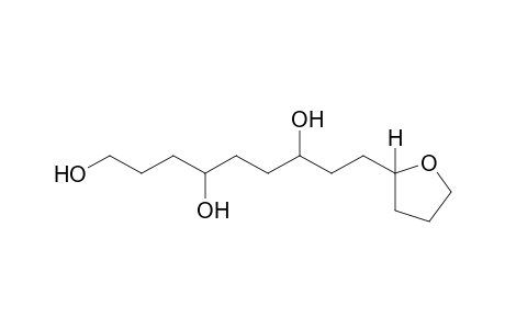9-(tetrahydro-2-furyl)-1,4,7-nonanetriol