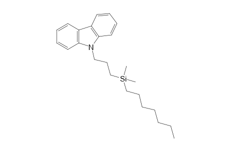 9-(3-(heptyldimethylsilyl)propyl)-9H-carbazole