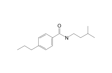 Benzamide, 4-propyl-N-(3-methylbutyl)-