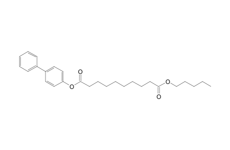 Sebacic acid, pentyl 4-phenylphenyl ester