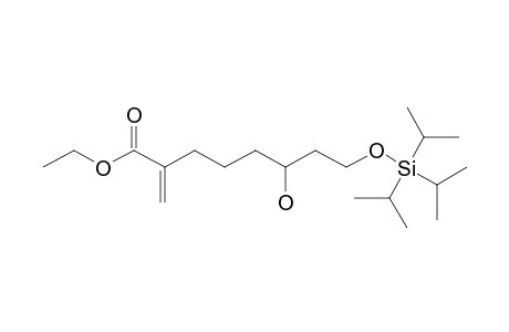 Ethyl 2-[4-hydroxy-6-[(triisopropylsilyl)oxy]hexyl]acrylate